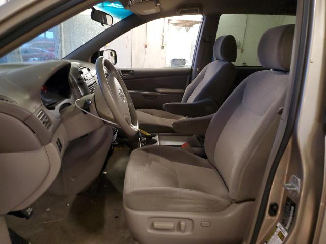 5TDZK23C67S055739 - 2007 TOYOTA SIENNA CE GOLD photo 7