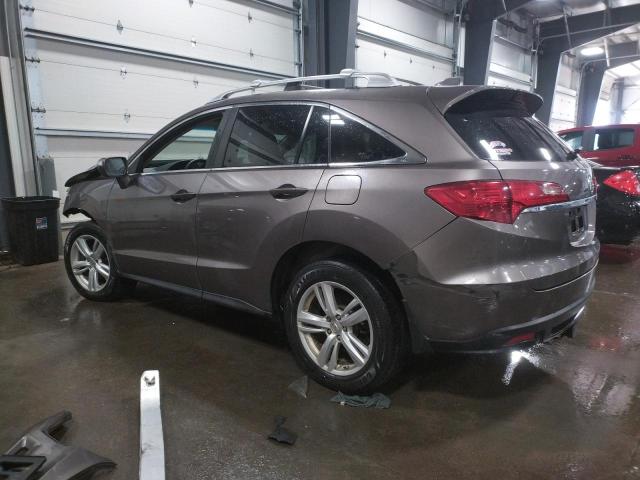 5J8TB4H53DL015810 - 2013 ACURA RDX TECHNOLOGY GRAY photo 2