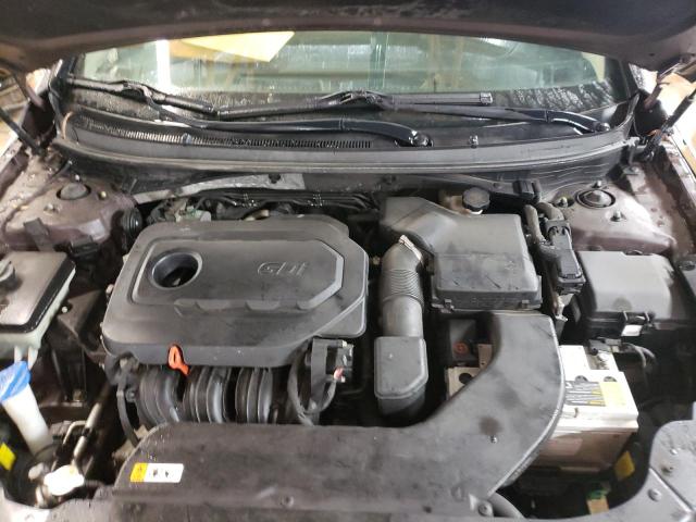 5NPE34AF0FH236845 - 2015 HYUNDAI SONATA SPORT BROWN photo 11