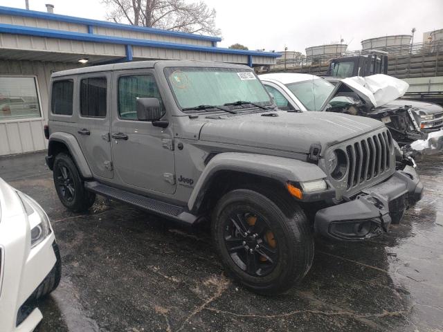 1C4HJXEN8LW122975 - 2020 JEEP WRANGLER U SAHARA GRAY photo 4