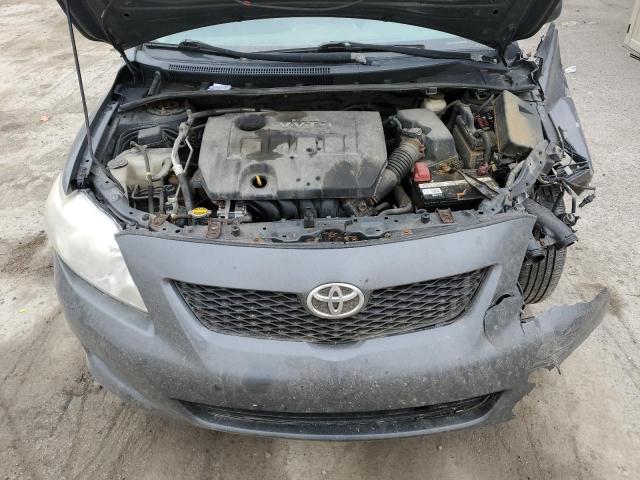 2T1BU40E89C037994 - 2009 TOYOTA COROLLA BASE CHARCOAL photo 11