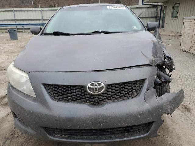 2T1BU40E89C037994 - 2009 TOYOTA COROLLA BASE CHARCOAL photo 5