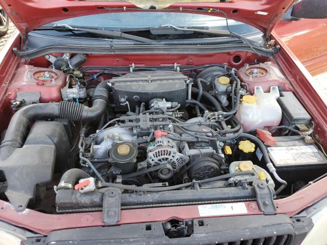 JF1SF65691H742946 - 2001 SUBARU FORESTER S წითელი ფოტო 11
