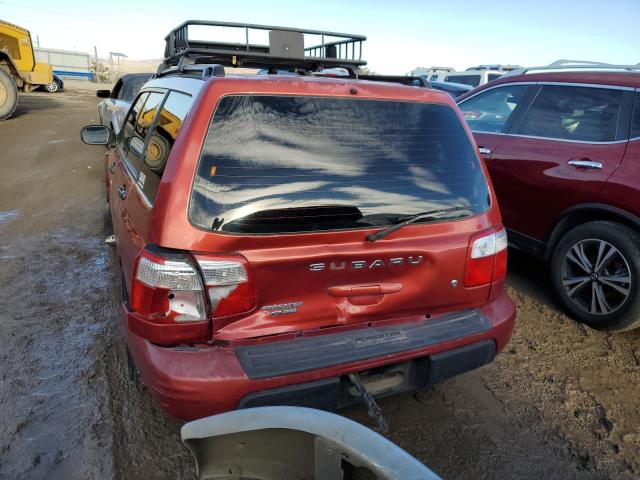 JF1SF65691H742946 - 2001 SUBARU FORESTER S წითელი ფოტო 6