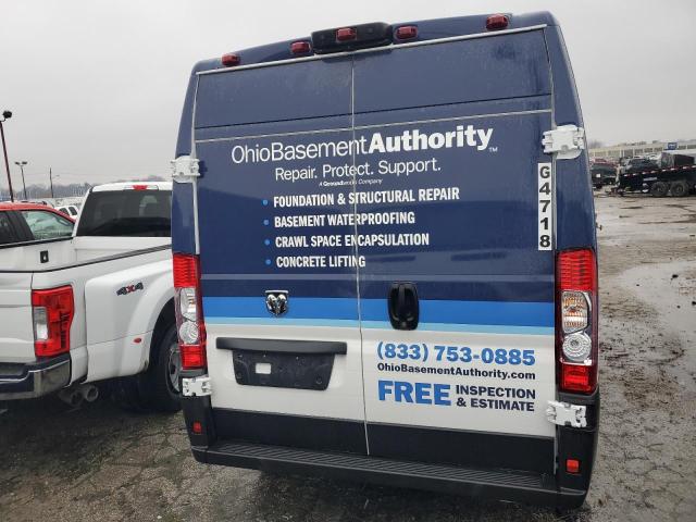 3C6LRVDG2NE102834 - 2022 RAM PROMASTER 2500 HIGH BLUE photo 6
