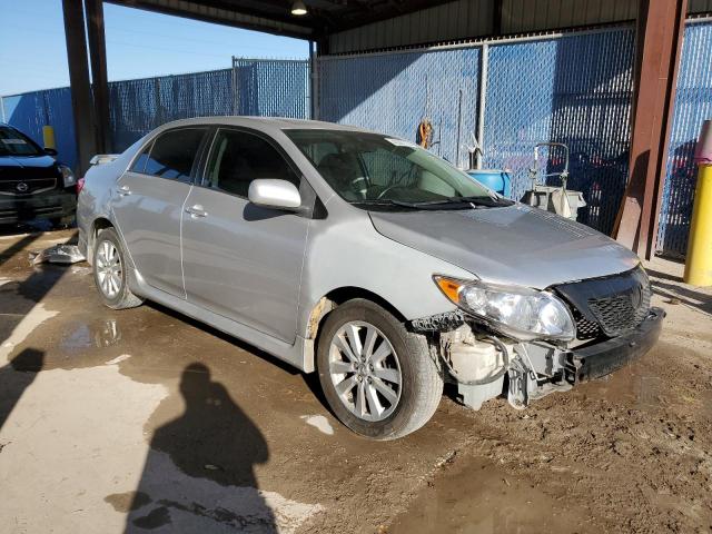 2T1BU40E19C120165 - 2009 TOYOTA COROLLA BASE SILVER photo 4