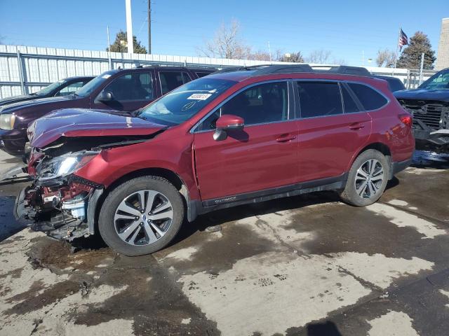 4S4BSENCXK3267047 - 2019 SUBARU OUTBACK 3.6R LIMITED BURGUNDY photo 1