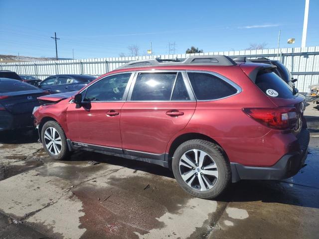 4S4BSENCXK3267047 - 2019 SUBARU OUTBACK 3.6R LIMITED BURGUNDY photo 2