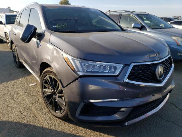 5J8YD7H77KL000940 - 2019 ACURA MDX SPORT HYBRID ADVANCE CHARCOAL photo 4