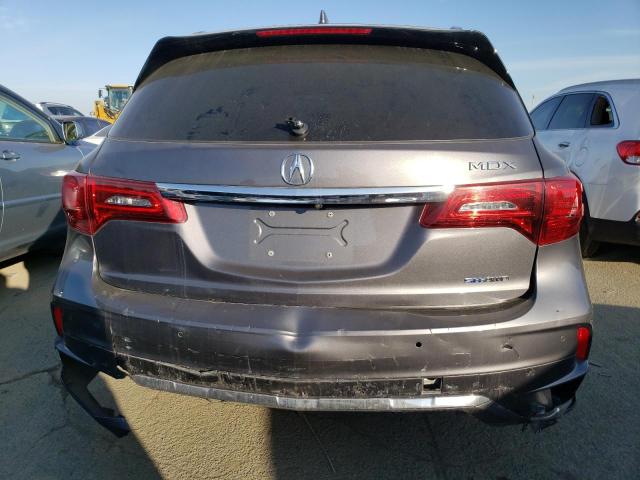 5J8YD7H77KL000940 - 2019 ACURA MDX SPORT HYBRID ADVANCE CHARCOAL photo 6