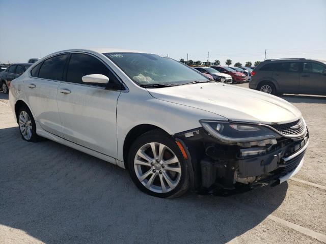 1C3CCCABXGN163987 - 2016 CHRYSLER 200 LIMITED WHITE photo 1