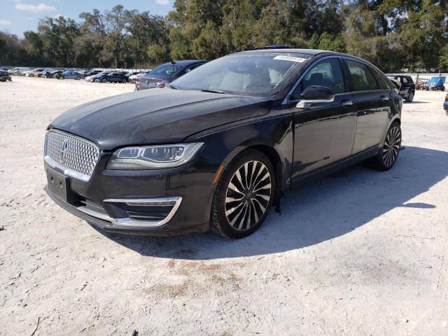 3LN6L5H96HR600109 - 2017 LINCOLN MKZ BLACK LABEL BLACK photo 1