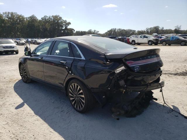 3LN6L5H96HR600109 - 2017 LINCOLN MKZ BLACK LABEL BLACK photo 2