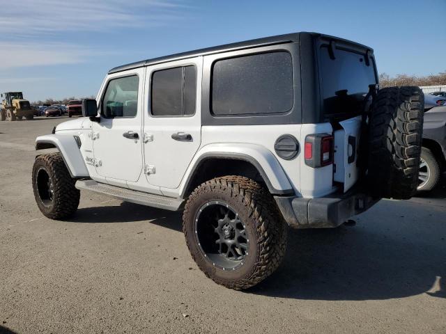 1C4HJXEG1KW535448 - 2019 JEEP WRANGLER U SAHARA WHITE photo 2
