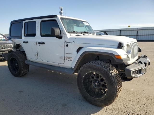 1C4HJXEG1KW535448 - 2019 JEEP WRANGLER U SAHARA WHITE photo 4