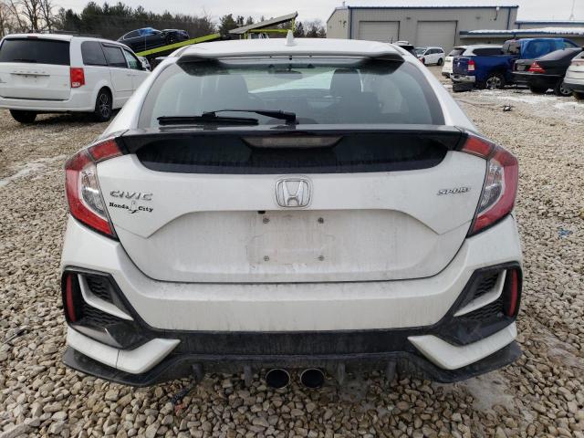 SHHFK7H42MU229080 - 2021 HONDA CIVIC SPORT WHITE photo 6