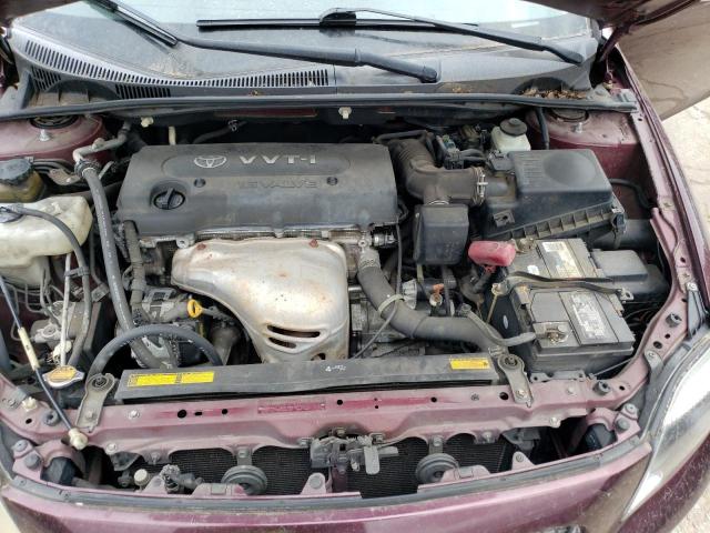 JTKDE177X60070375 - 2006 TOYOTA SCION TC BURGUNDY photo 11