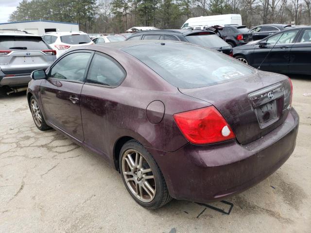 JTKDE177X60070375 - 2006 TOYOTA SCION TC BURGUNDY photo 2