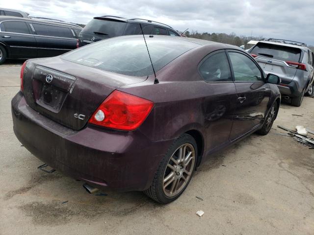 JTKDE177X60070375 - 2006 TOYOTA SCION TC BURGUNDY photo 3