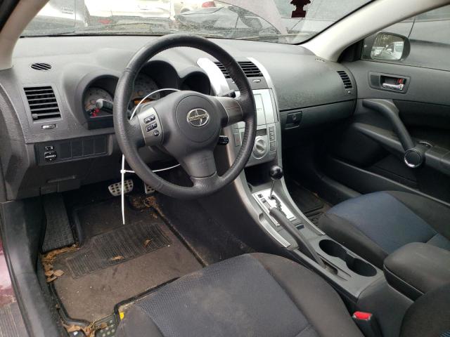 JTKDE177X60070375 - 2006 TOYOTA SCION TC BURGUNDY photo 8