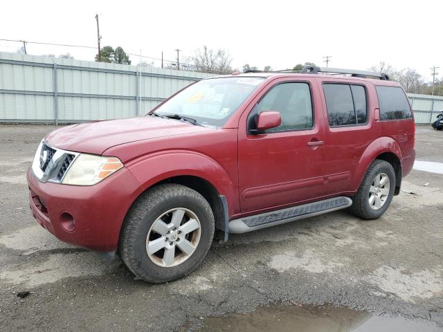 5N1AR18U08C609621 - 2008 NISSAN PATHFINDER S RED photo 1