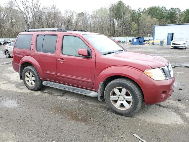 5N1AR18U08C609621 - 2008 NISSAN PATHFINDER S RED photo 4