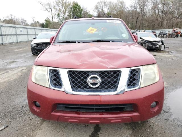 5N1AR18U08C609621 - 2008 NISSAN PATHFINDER S RED photo 5