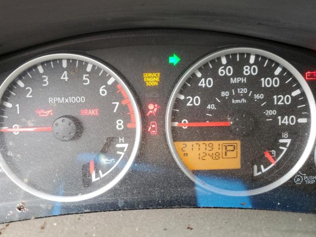 5N1AR18U08C609621 - 2008 NISSAN PATHFINDER S RED photo 9