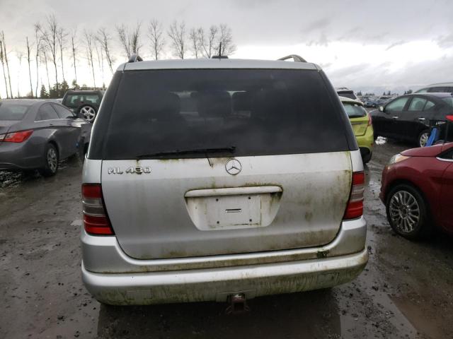 4JGAB72E9YA191662 - 2000 MERCEDES-BENZ ML 430 SILVER photo 6