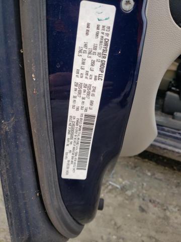 2C4RDGBG8DR560956 - 2013 DODGE GRAND CARA SE BLUE photo 14