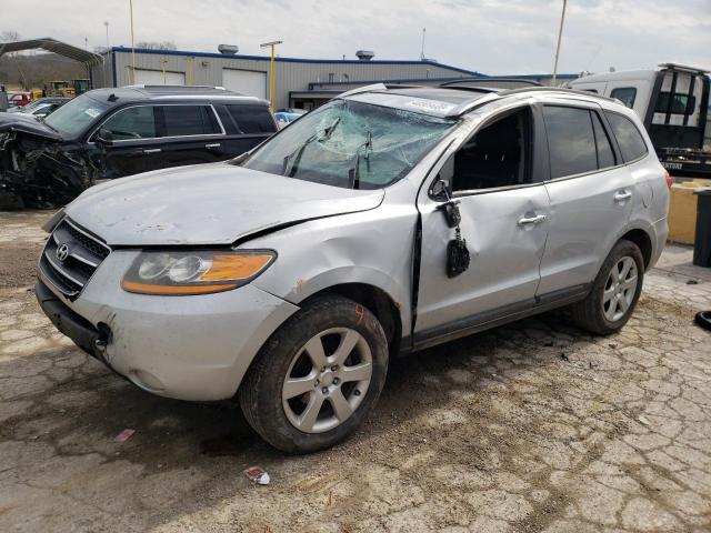 5NMSH73E89H298649 - 2009 HYUNDAI SANTA FE SE SILVER photo 1