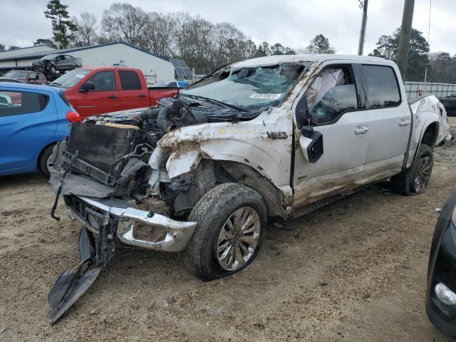 1FTEW1EG1FKE68476 - 2015 FORD F150 SUPER WHITE photo 1