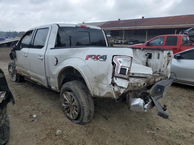 1FTEW1EG1FKE68476 - 2015 FORD F150 SUPER WHITE photo 2