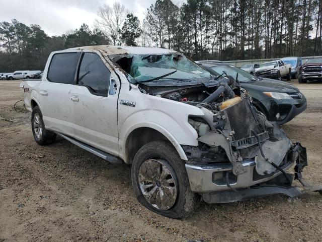 1FTEW1EG1FKE68476 - 2015 FORD F150 SUPER WHITE photo 4