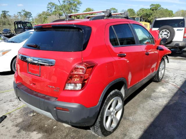 KL7CJRSB3GB595225 - 2016 CHEVROLET TRAX LTZ RED photo 3