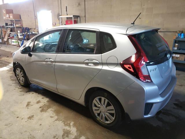 3HGGK5H56FM720335 - 2015 HONDA FIT LX SILVER photo 2