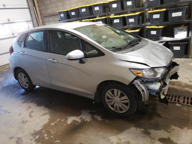 3HGGK5H56FM720335 - 2015 HONDA FIT LX SILVER photo 4