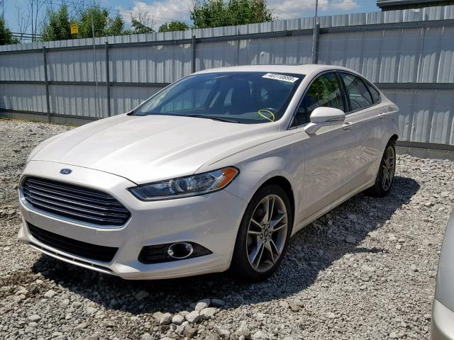 3FA6P0K90ER376180 - 2014 FORD FUSION TITANIUM  photo 2