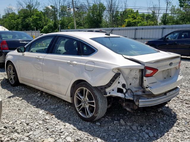 3FA6P0K90ER376180 - 2014 FORD FUSION TITANIUM  photo 3