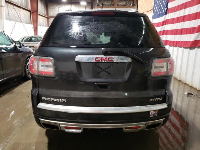 1GKKVTKD3EJ316459 - 2014 GMC ACADIA DENALI BLACK photo 6