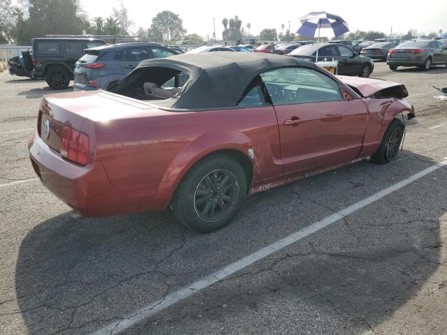 1ZVFT84N065180319 - 2006 FORD MUSTANG RED photo 3