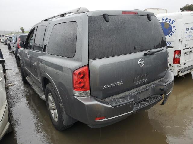 5N1AA0ND0DN613589 - 2013 NISSAN ARMADA SV CHARCOAL photo 2