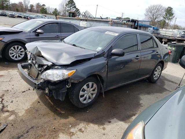 2T1BU4EE3BC711967 - 2011 TOYOTA COROLLA BASE GRAY photo 1