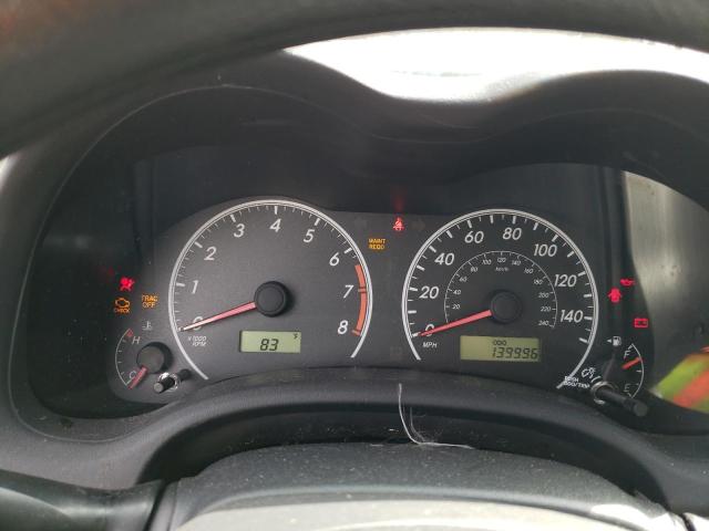 2T1BU4EE3BC711967 - 2011 TOYOTA COROLLA BASE GRAY photo 9