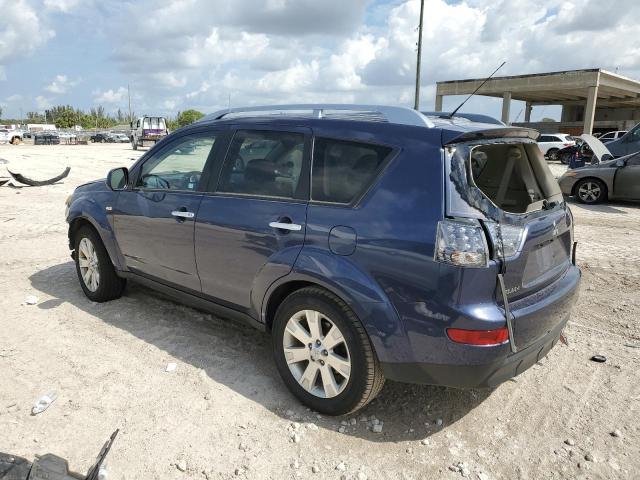 JA4MT41X97Z022316 - 2007 MITSUBISHI OUTLANDER XLS BLUE photo 2