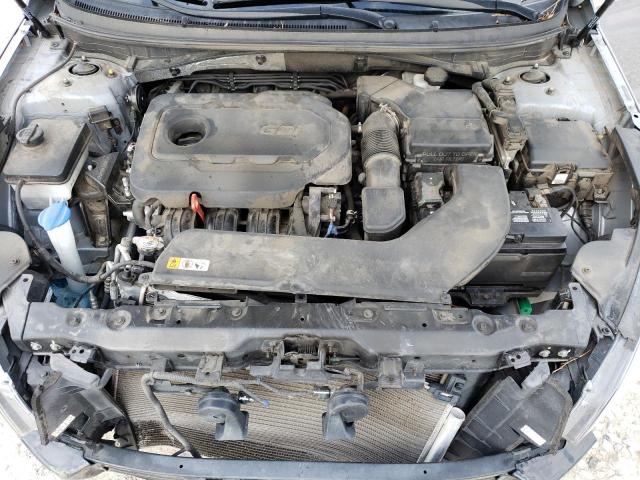 5NPE34AF0GH412178 - 2016 HYUNDAI SONATA SPORT SILVER photo 11