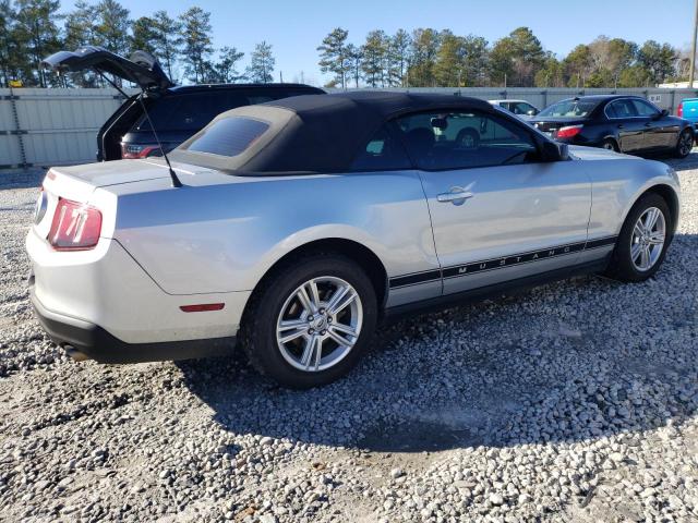 1ZVBP8ENXA5169595 - 2010 FORD MUSTANG GRAY photo 3