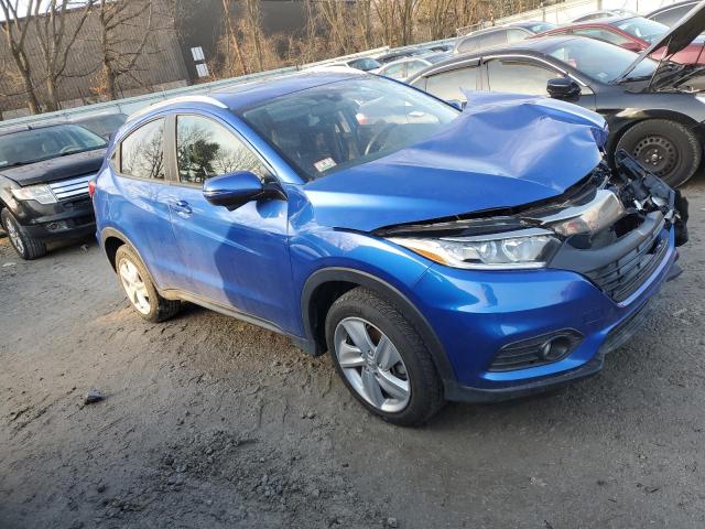 3CZRU6H74LM731705 - 2020 HONDA HR-V EXL BLUE photo 4