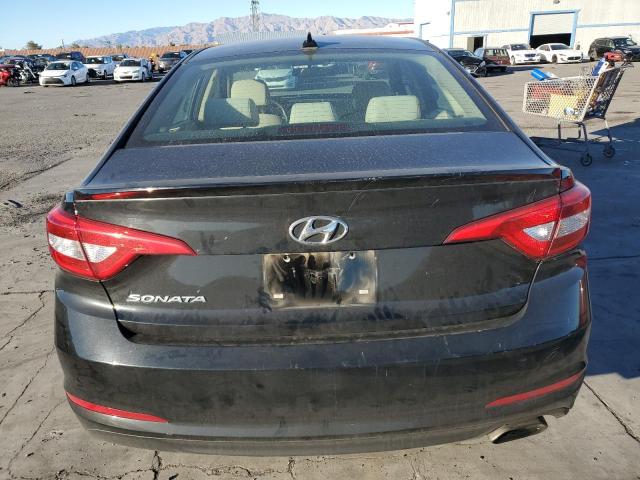 5NPE24AF2FH135650 - 2015 HYUNDAI SONATA SE BLACK photo 6