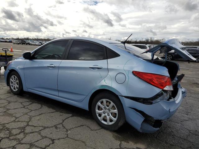 KMHCT4AE1DU553756 - 2013 HYUNDAI ACCENT GLS BLUE photo 2